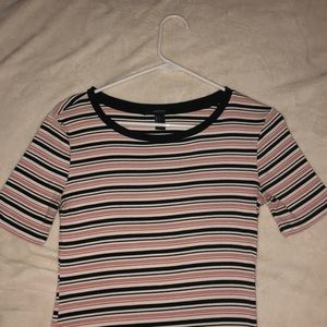 Forever21 Striped tshirt dress
